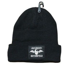 Avenged Sevenfold Beanie Rock N Roll Band Hat Winter Skull Cap Metal